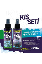 Yağmur Su Kaydırıcı ve Buğu Önleyici  Set