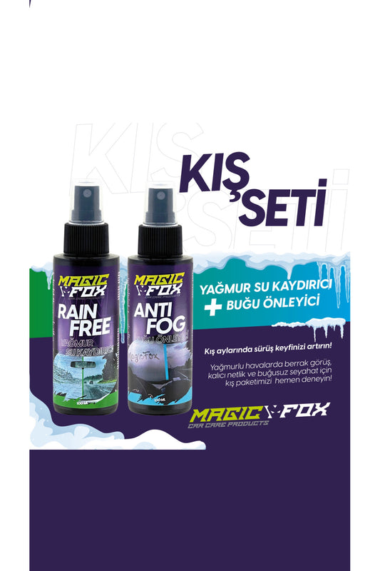 2’li Buğu Önleyici Ve Buğu Önleyici Kış Set