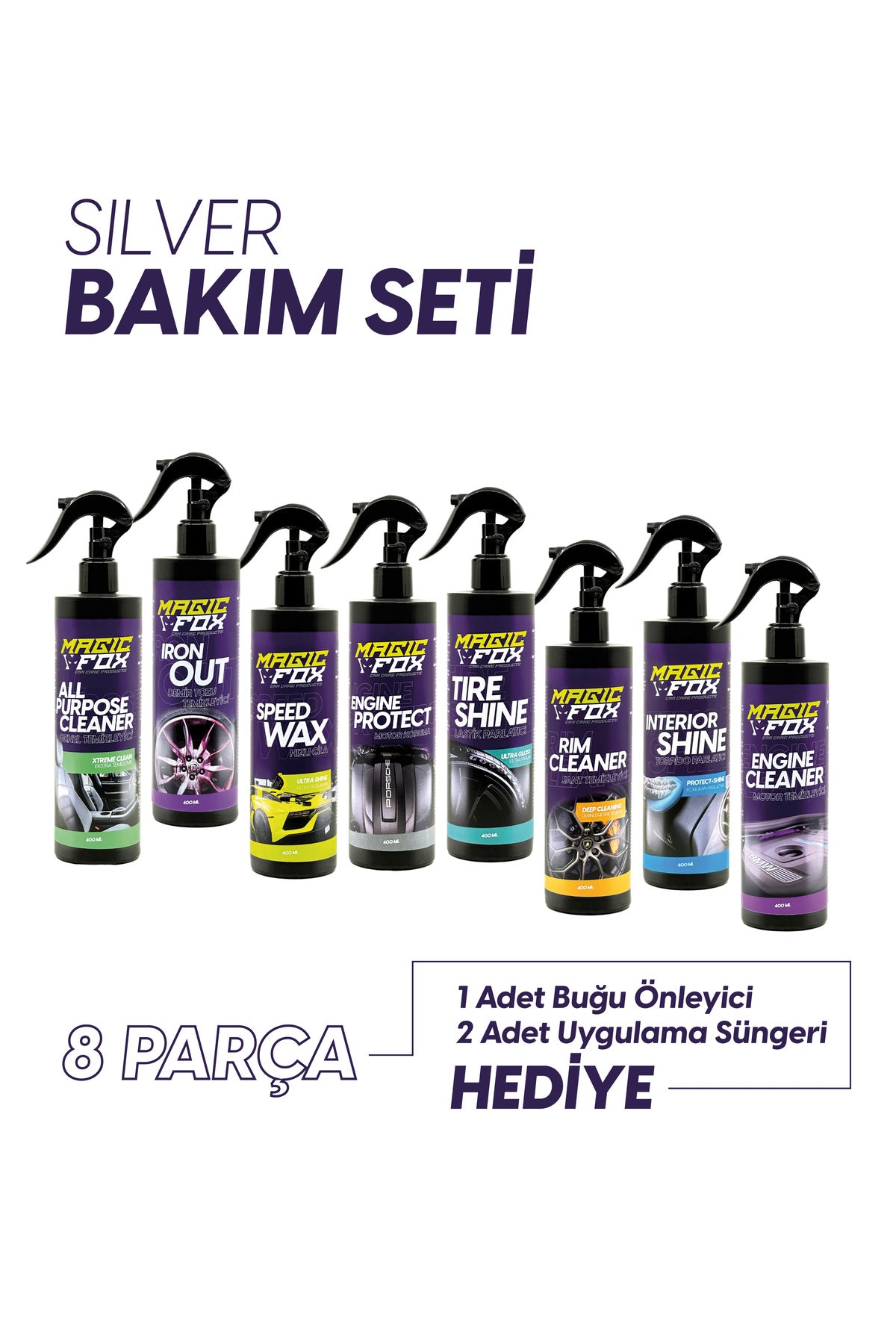 Oto Temizlik ve Bakım Seti