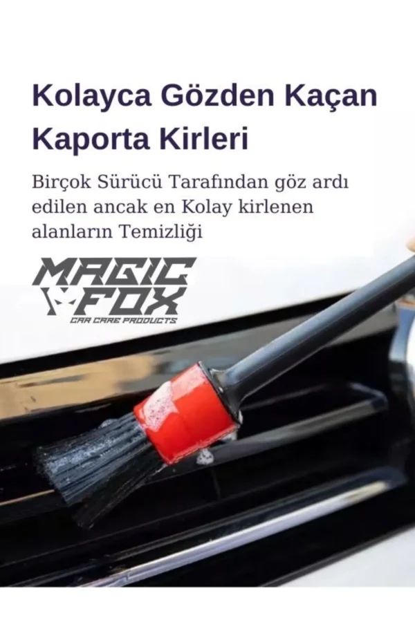 Detaylı Araba Temizlik Fırçası Seti - Görsel 3
