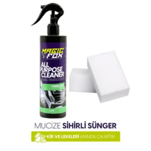 Araç Genel Temizleyici ve 2'li Sihirli Sünger Seti